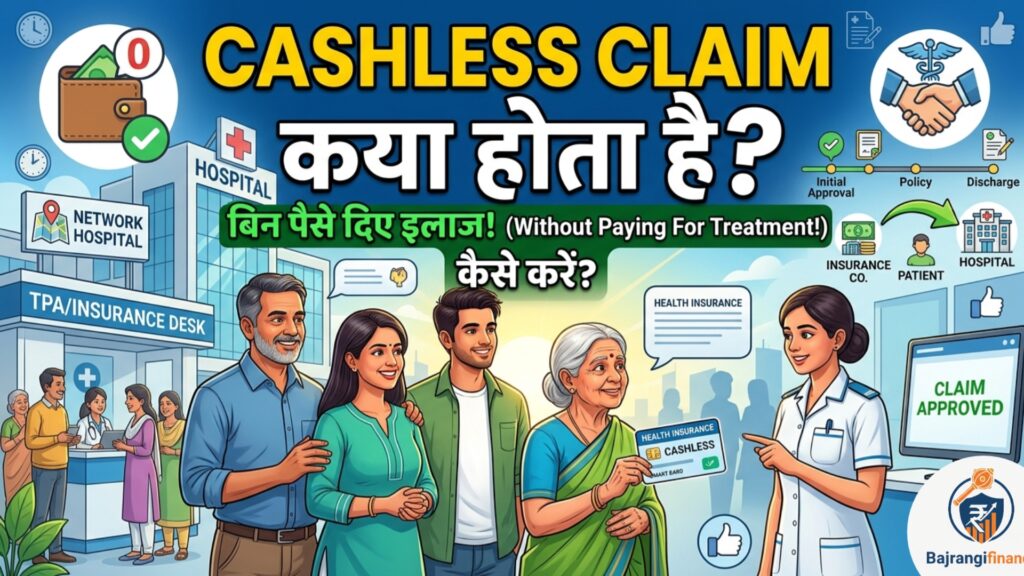 cashless claim kya hota hai
